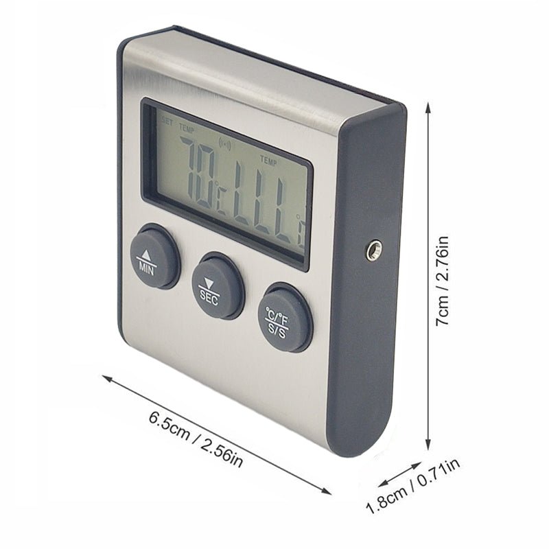מד חום דיגיטלי מתקדם לבישול ChefPro | BBQ Grilling Thermometer | אוזו - שופ